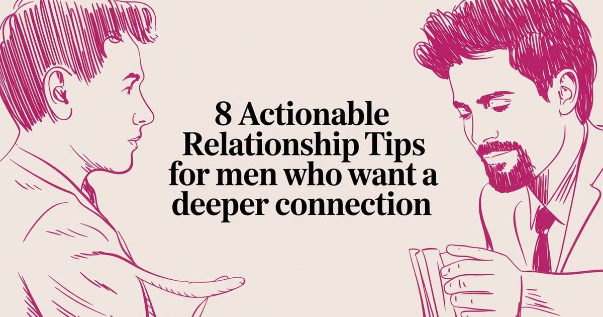 Relationship Tips For Men